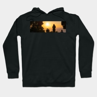 View into golden sun as metaphor for the future Hoodie